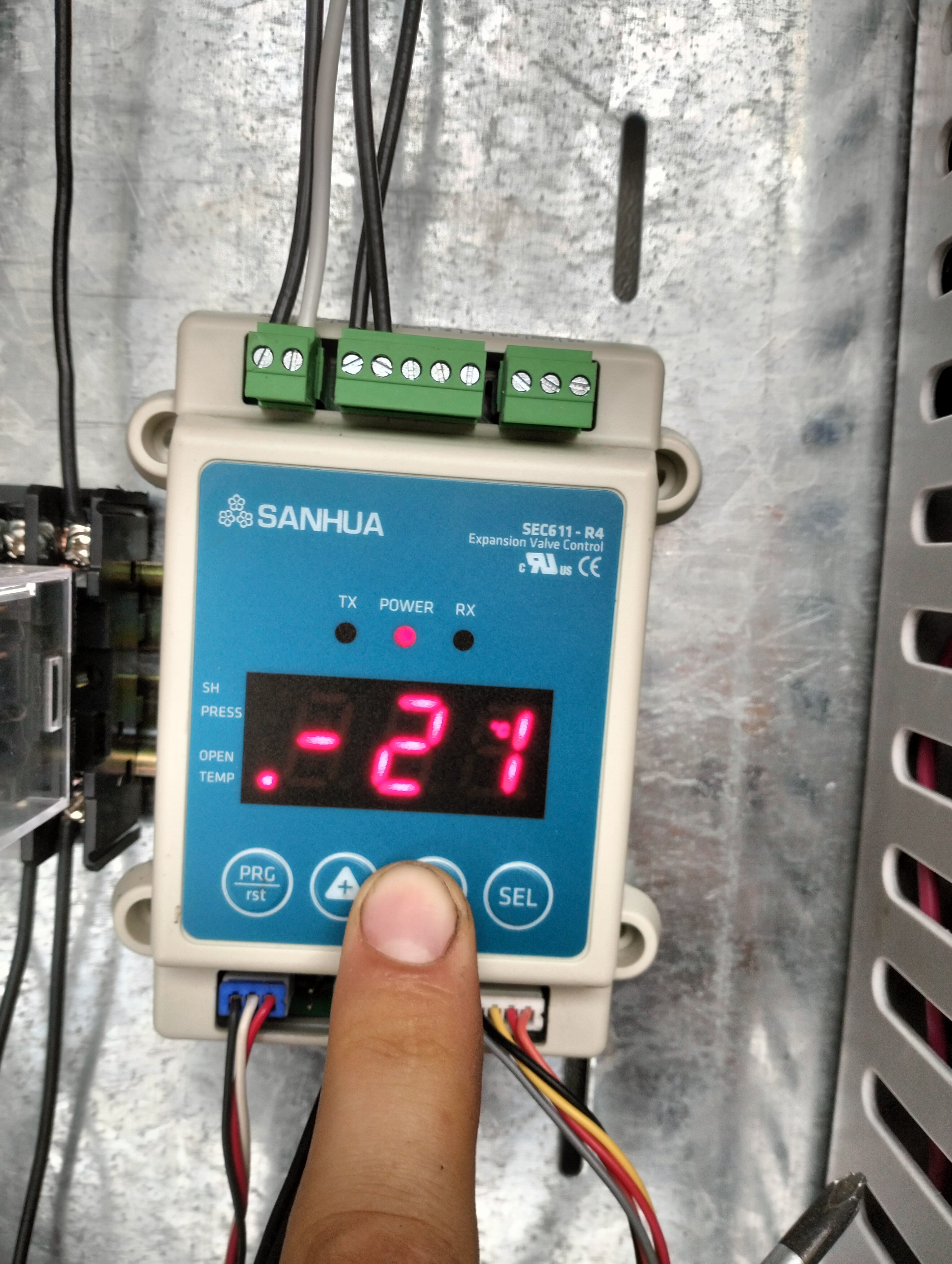 válvula expansión electrónica