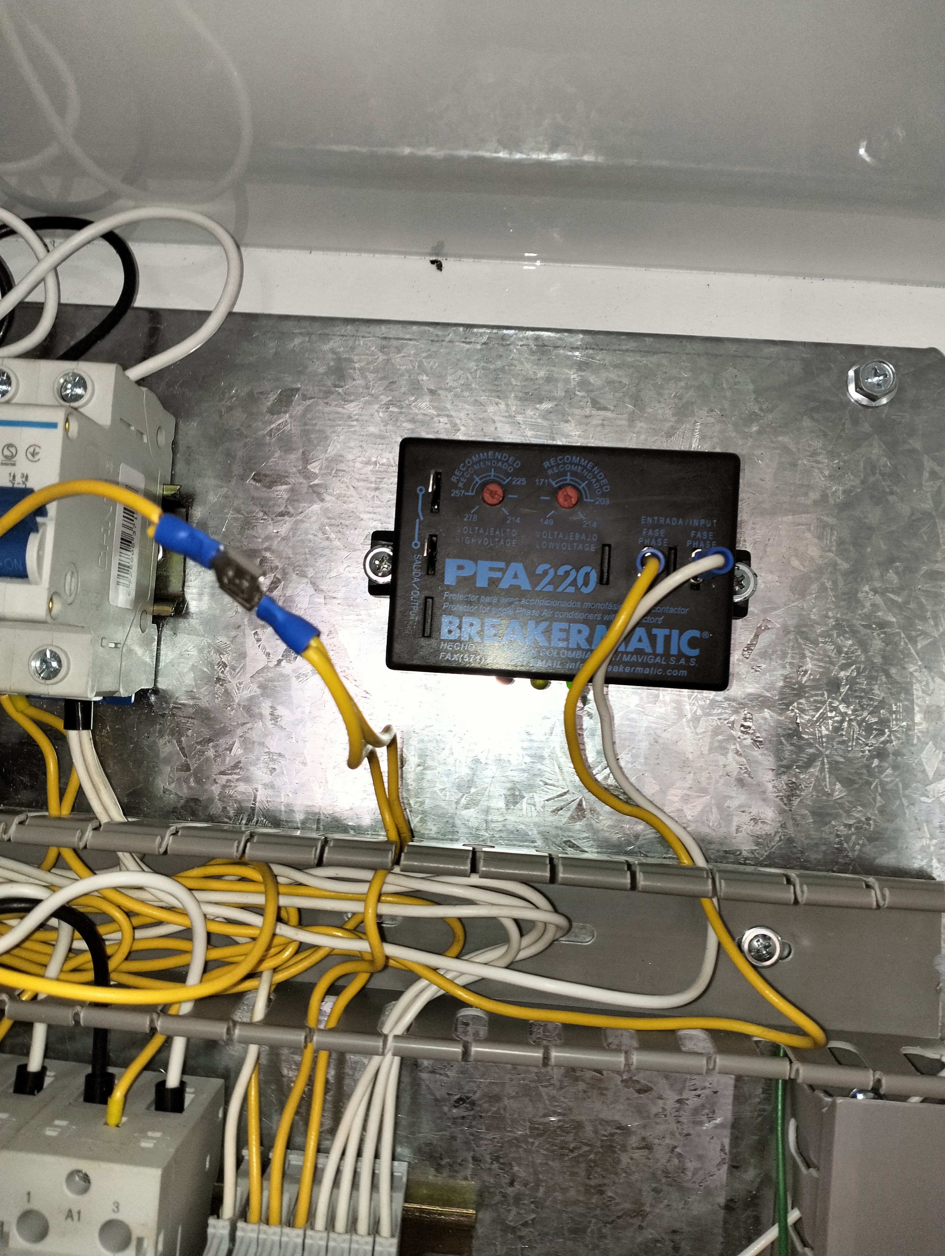 proteccion disconectada