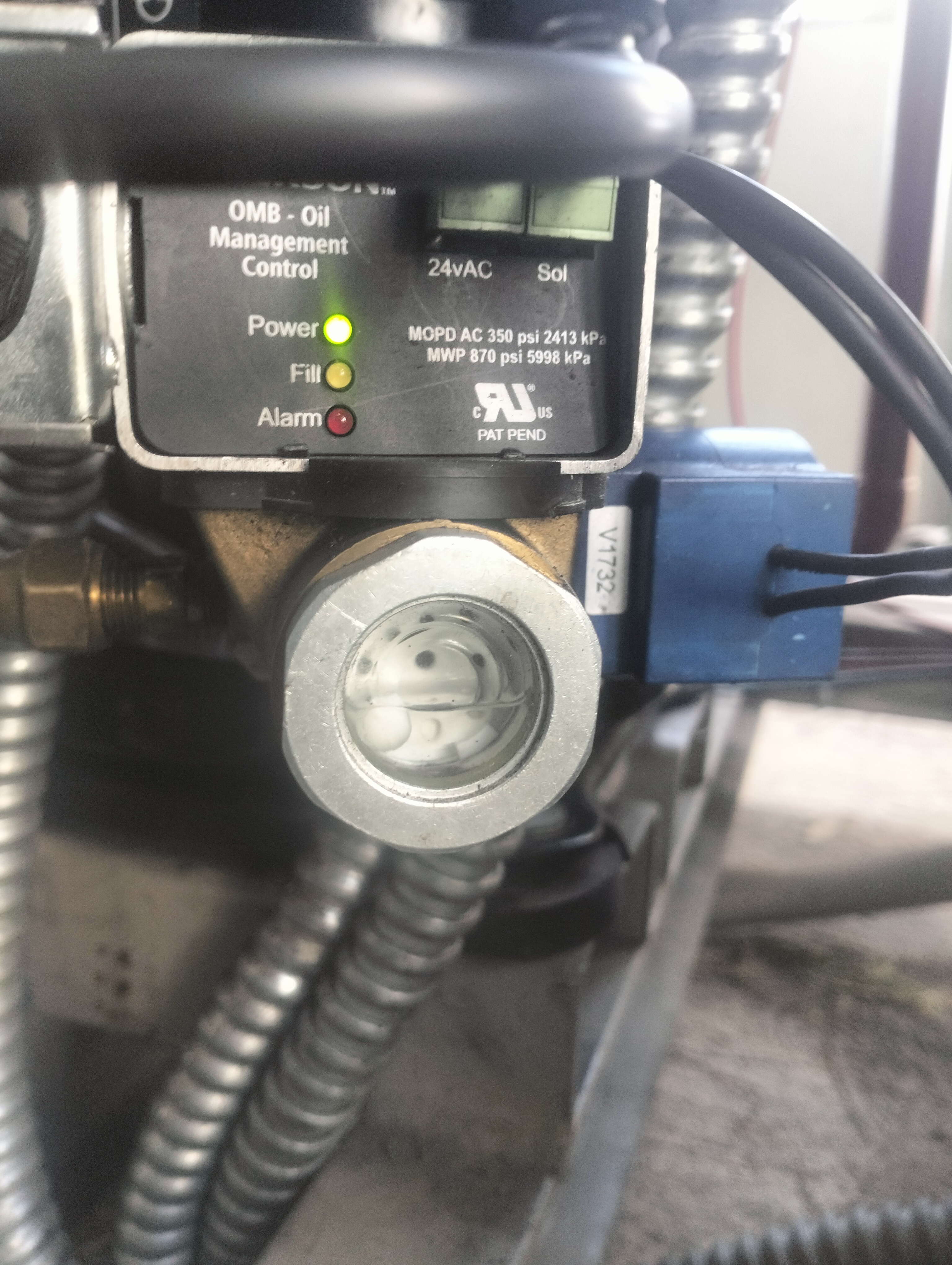 REGULADOR DE NIVEL DE ACEITE