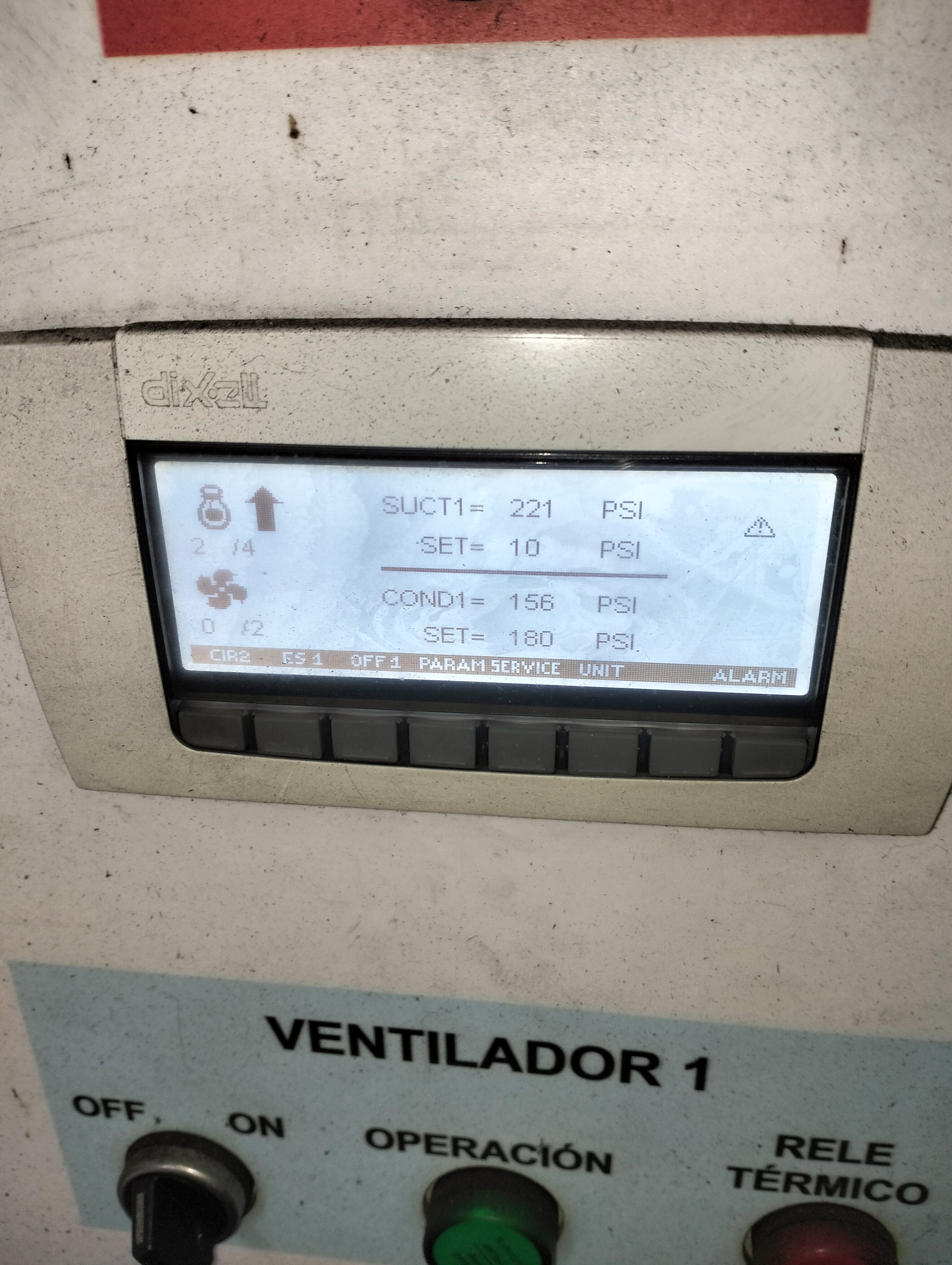 Controlador electrónico para racks