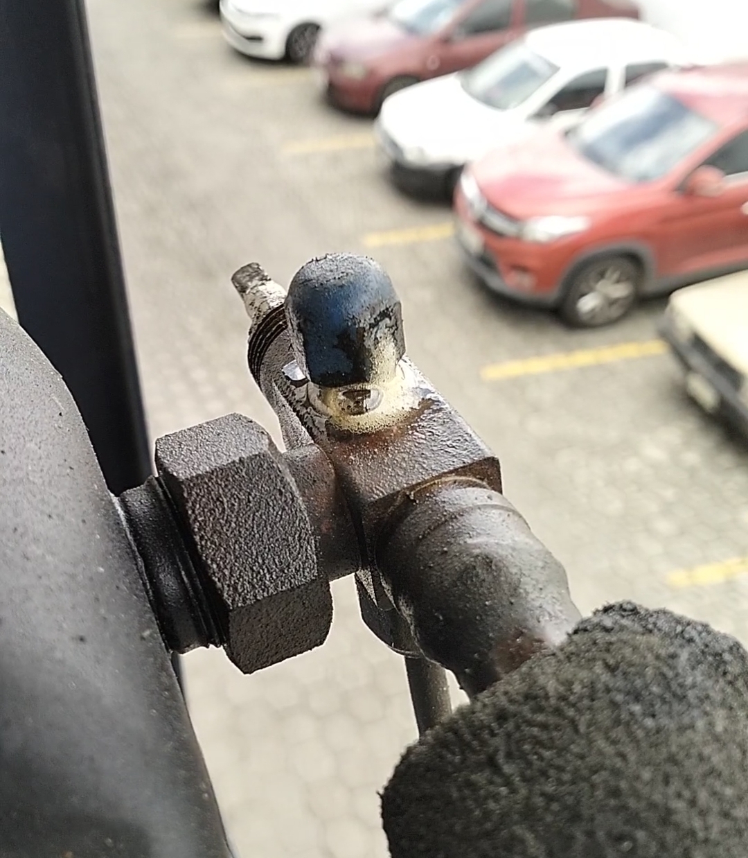 fuga gas refrigerante