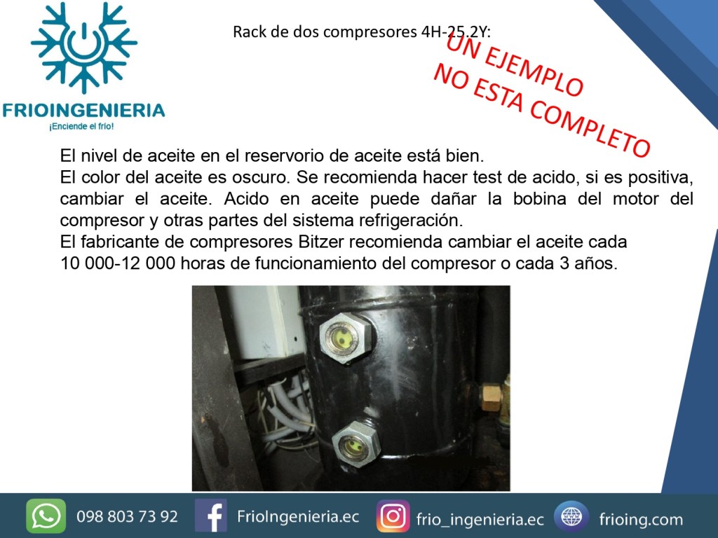 Informe de auditoria técnica