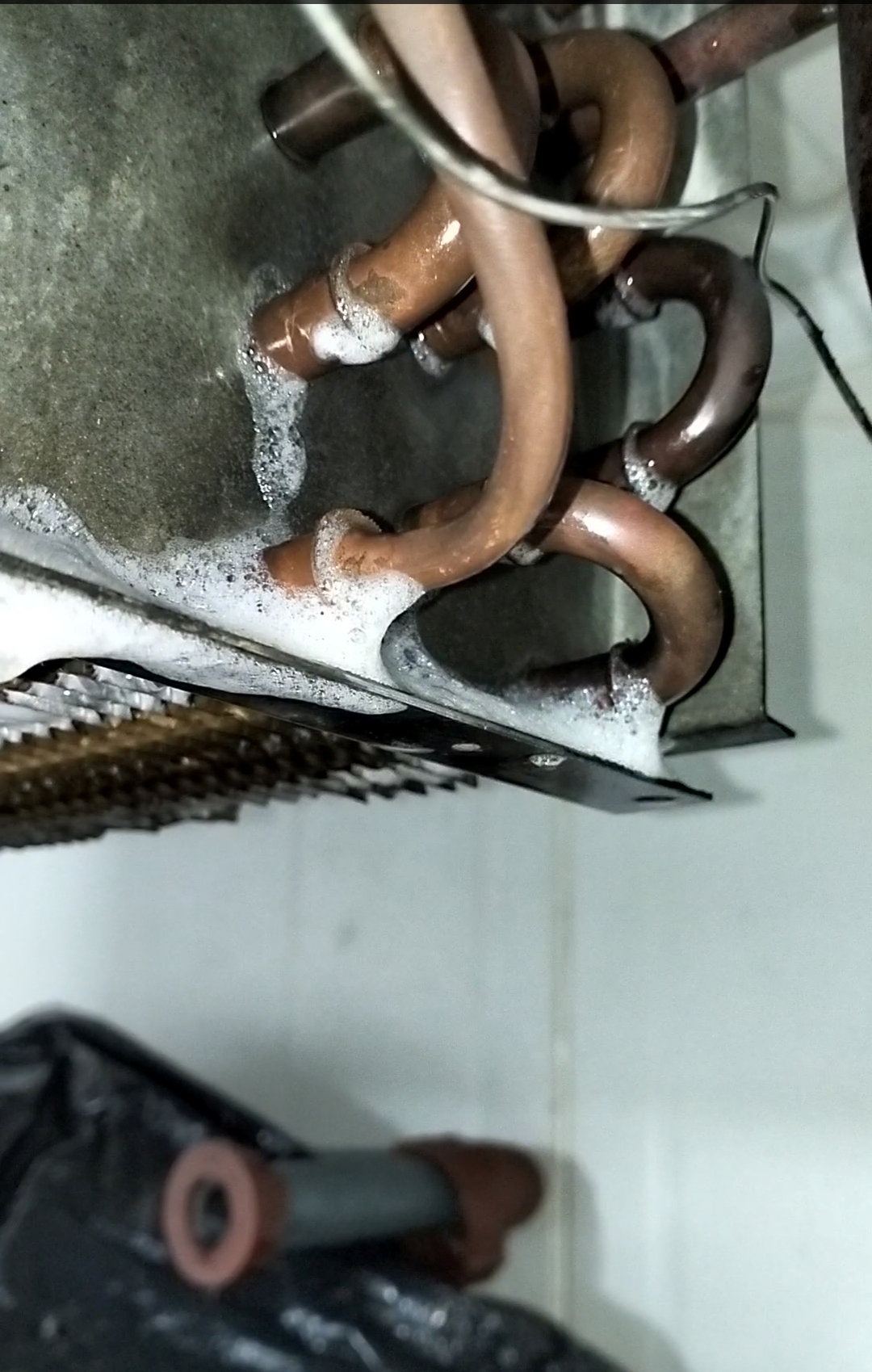 fuga gas refrigerante