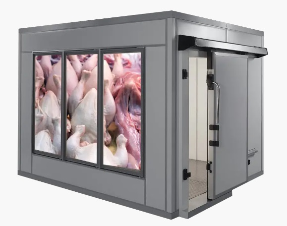 cuarto frio de exhibición